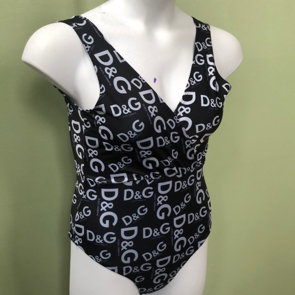 Dolce and Gabbana One Piece Swimsuit Size 3 - Picture 2 of 6